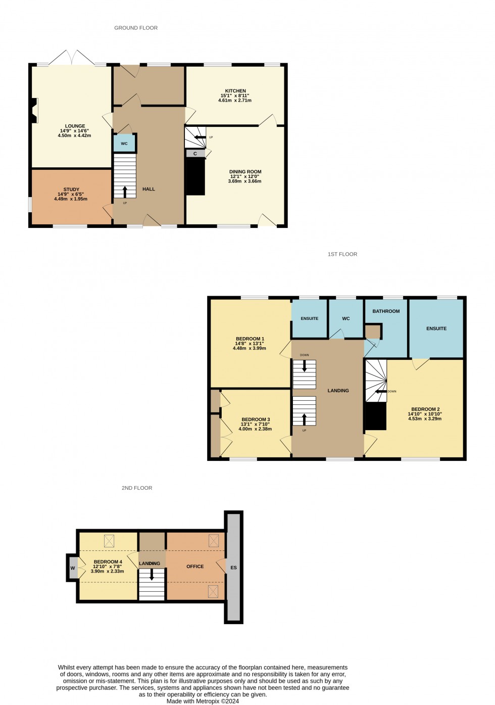 Floorplan for Lenham Heath, Maidstone, Kent