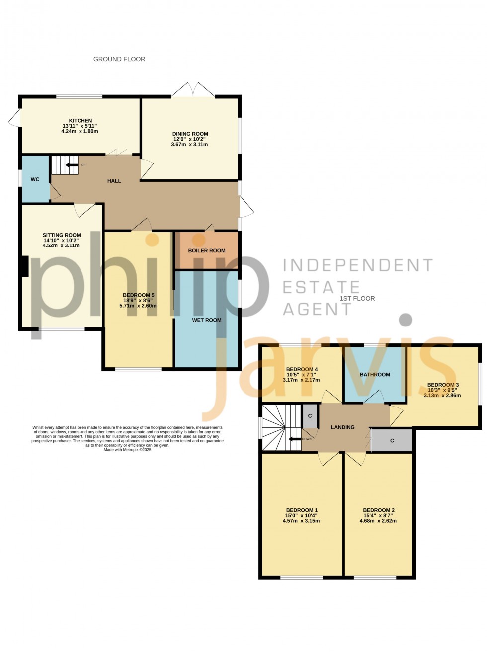 Floorplan for Ham Lane, Lenham, Kent