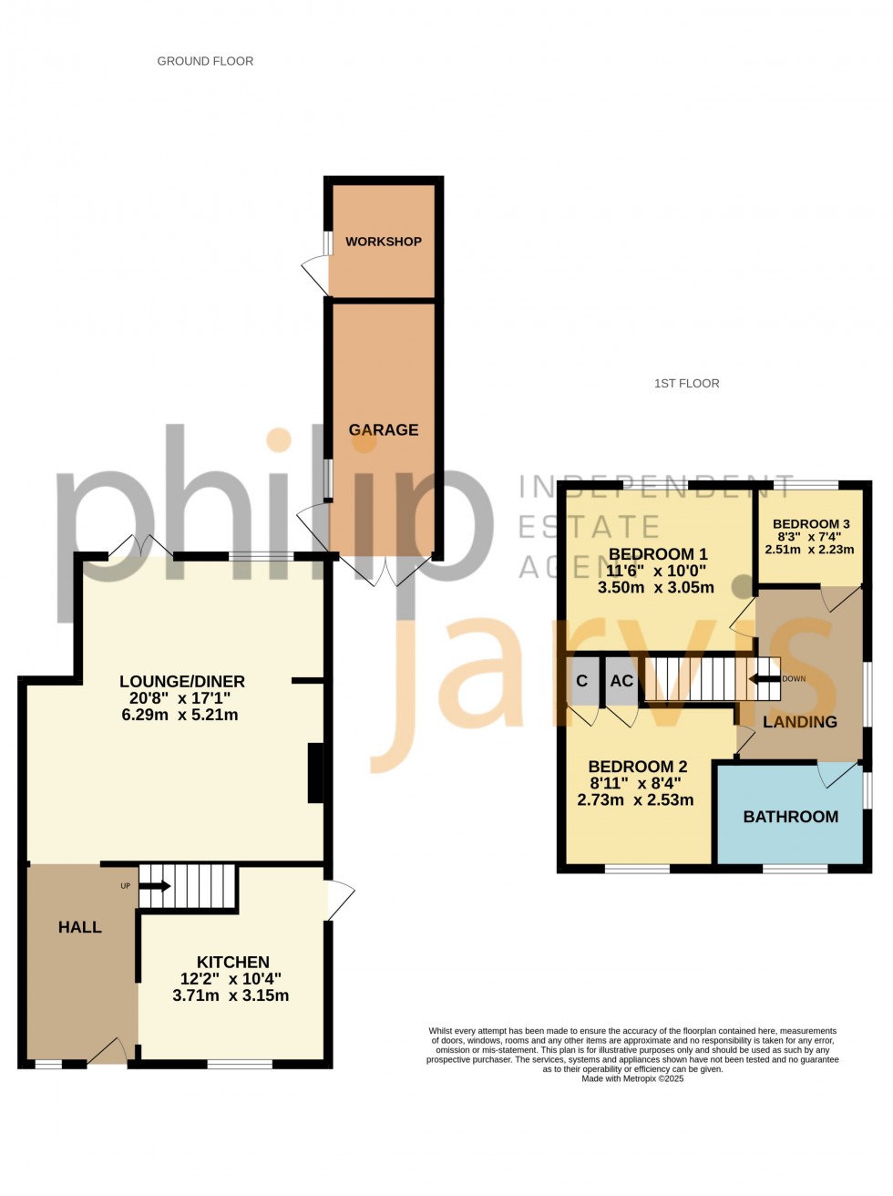 Floorplan for Langton Close, Maidstone, Kent