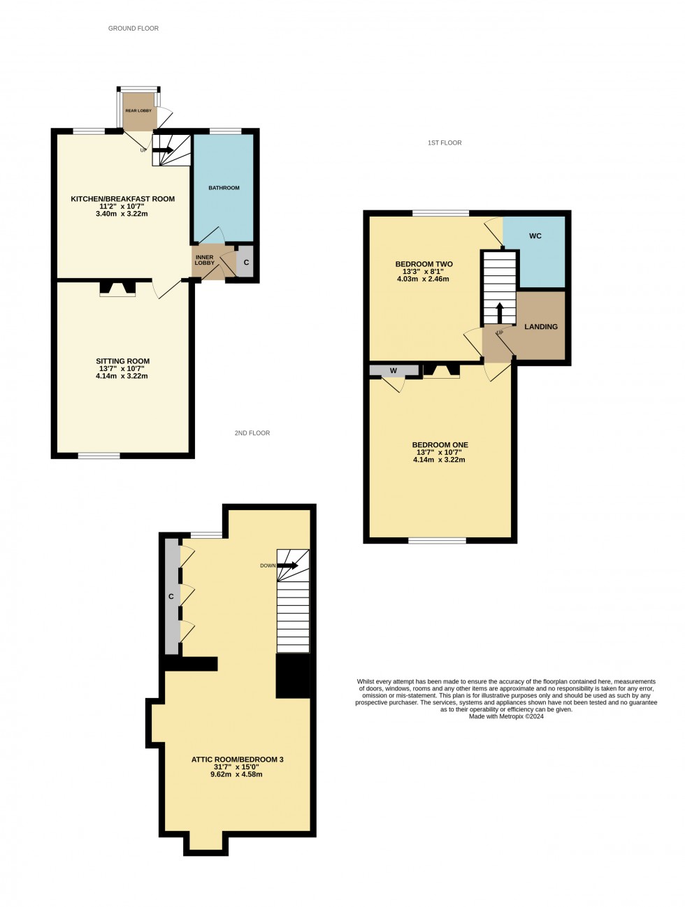 Floorplan for Lenham, Maidstone, Kent
