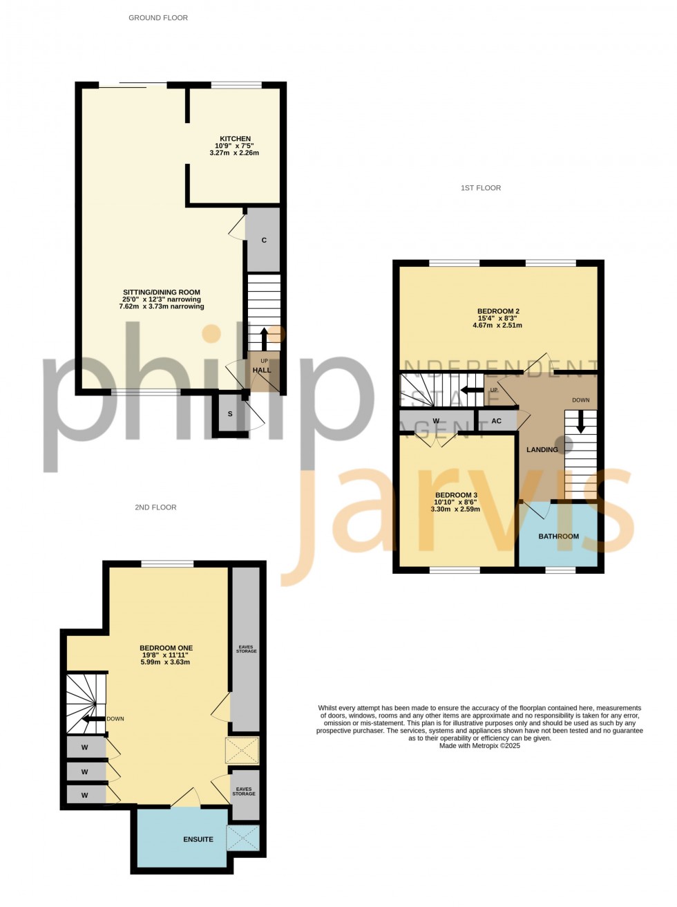 Floorplan for Westfields, Pluckley, Kent