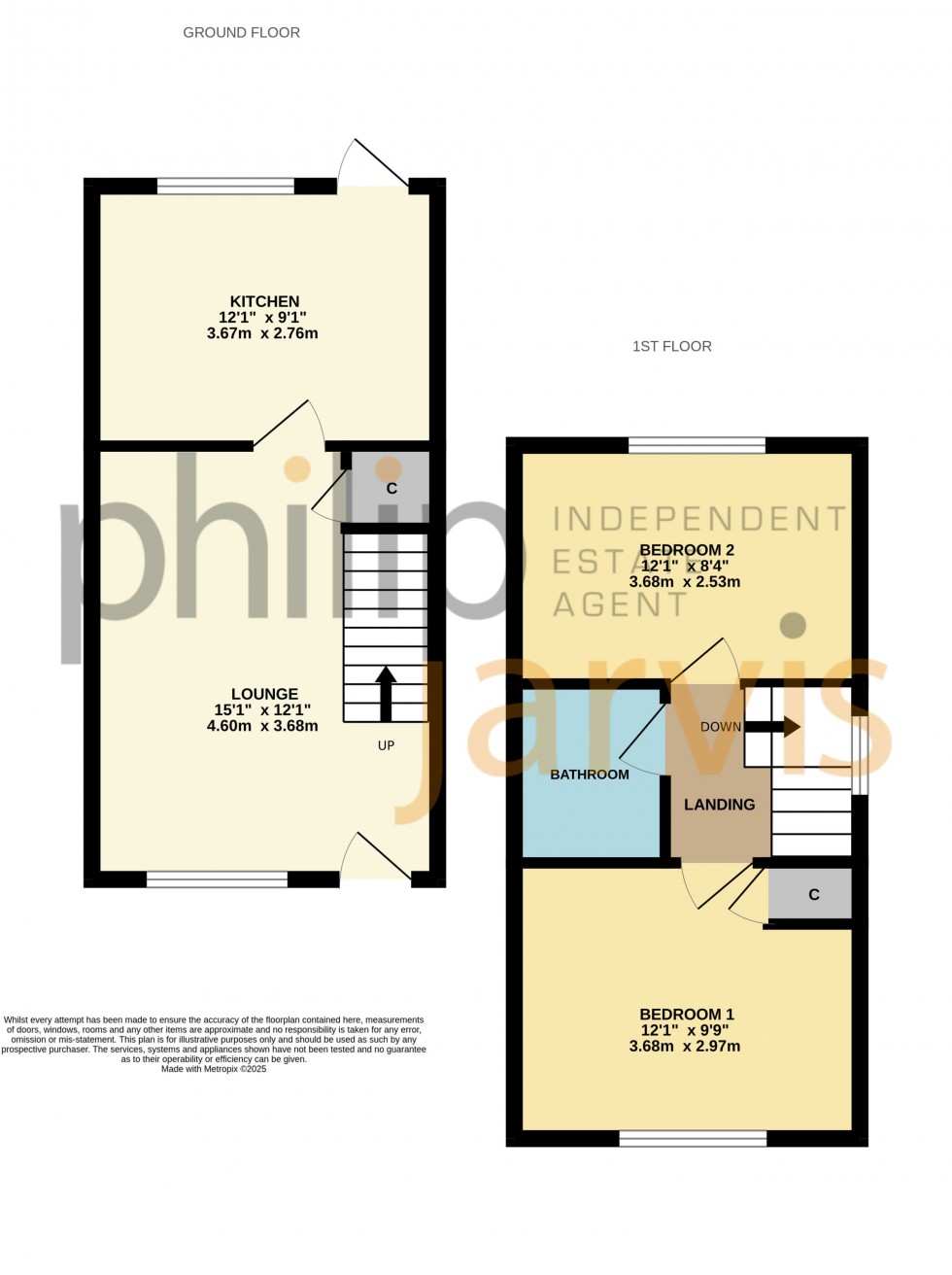 Floorplan for Downswood, Maidstone, Kent