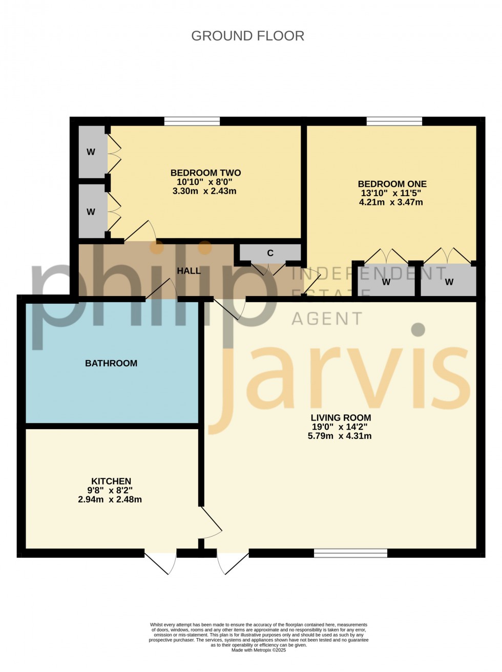 Floorplan for Atwater Court, Lenham, Kent