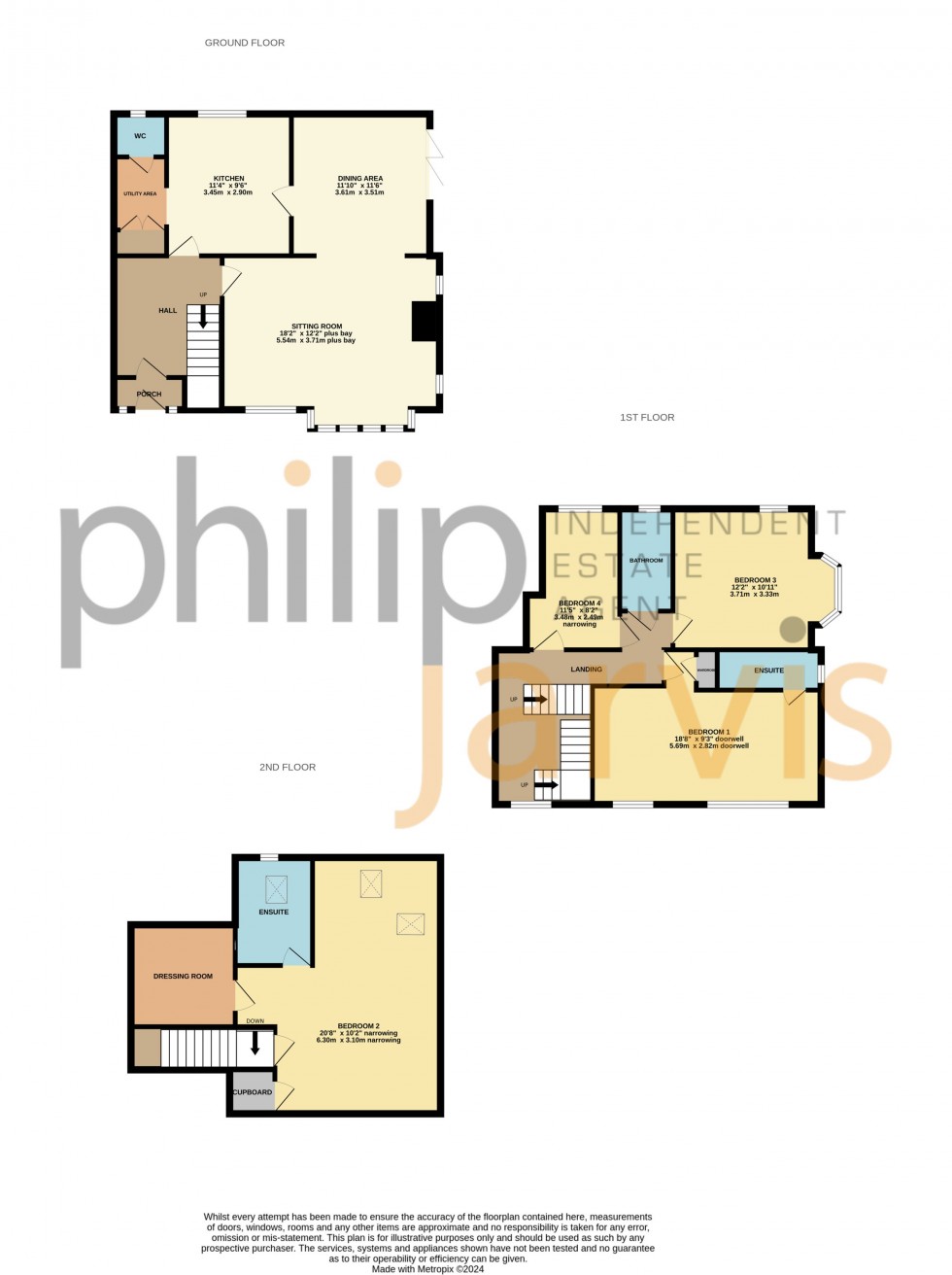 Floorplan for Radnor Cliff, Folkestone, Kent