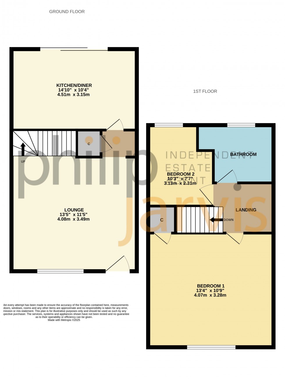 Floorplan for Mitchell Close, Lenham, Kent