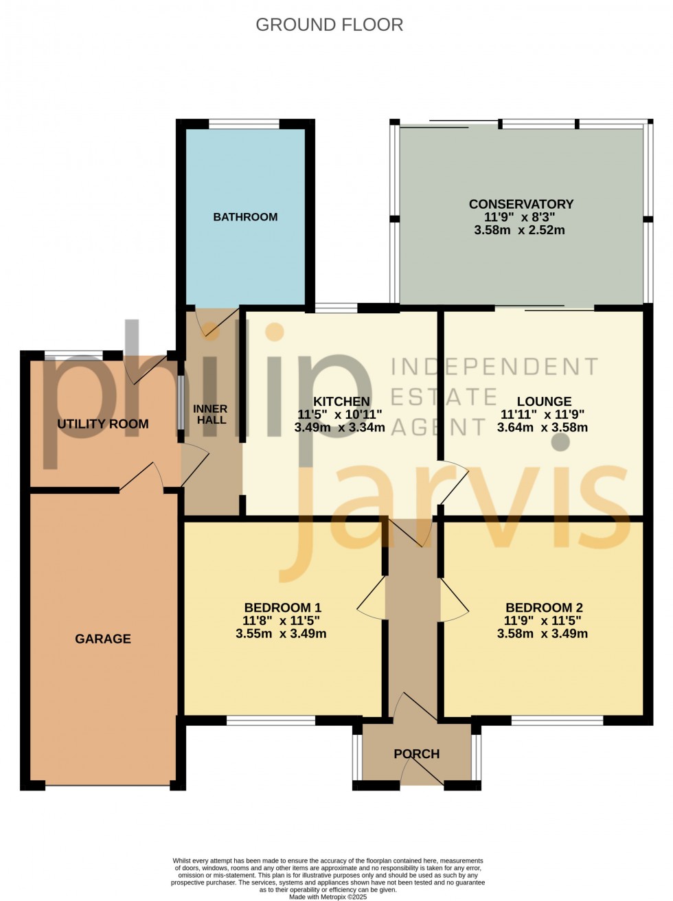 Floorplan for Lenham Heath, Maidstone, Kent