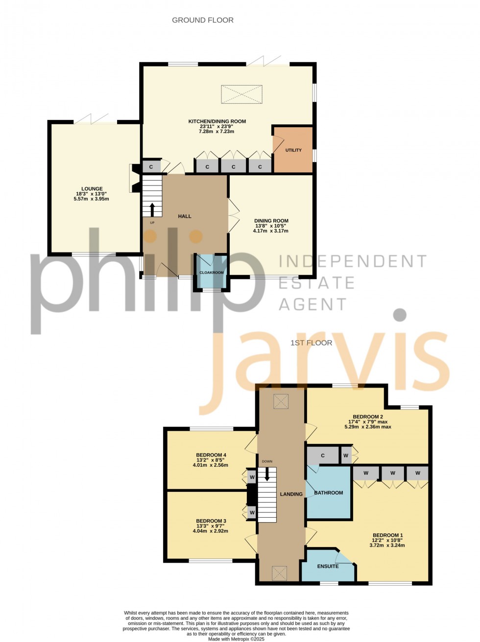 Floorplan for Downlands, Harrietsham, Kent