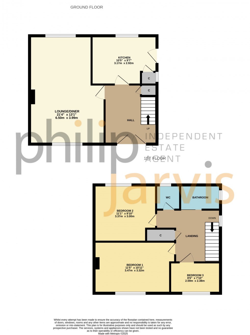 Floorplan for Faversham Road, Lenham, Kent