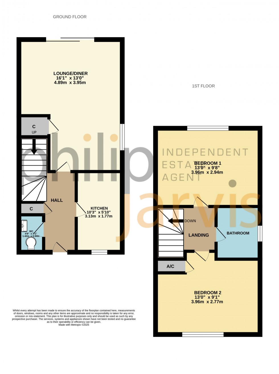 Floorplan for The Old Bailey, Harrietsham, Kent