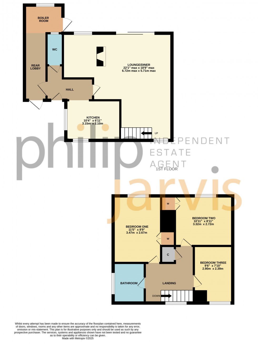 Floorplan for Platts Heath, Maidstone, Kent