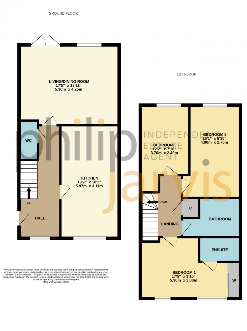 Floorplan for Tolhurst Way, Lenham, Kent