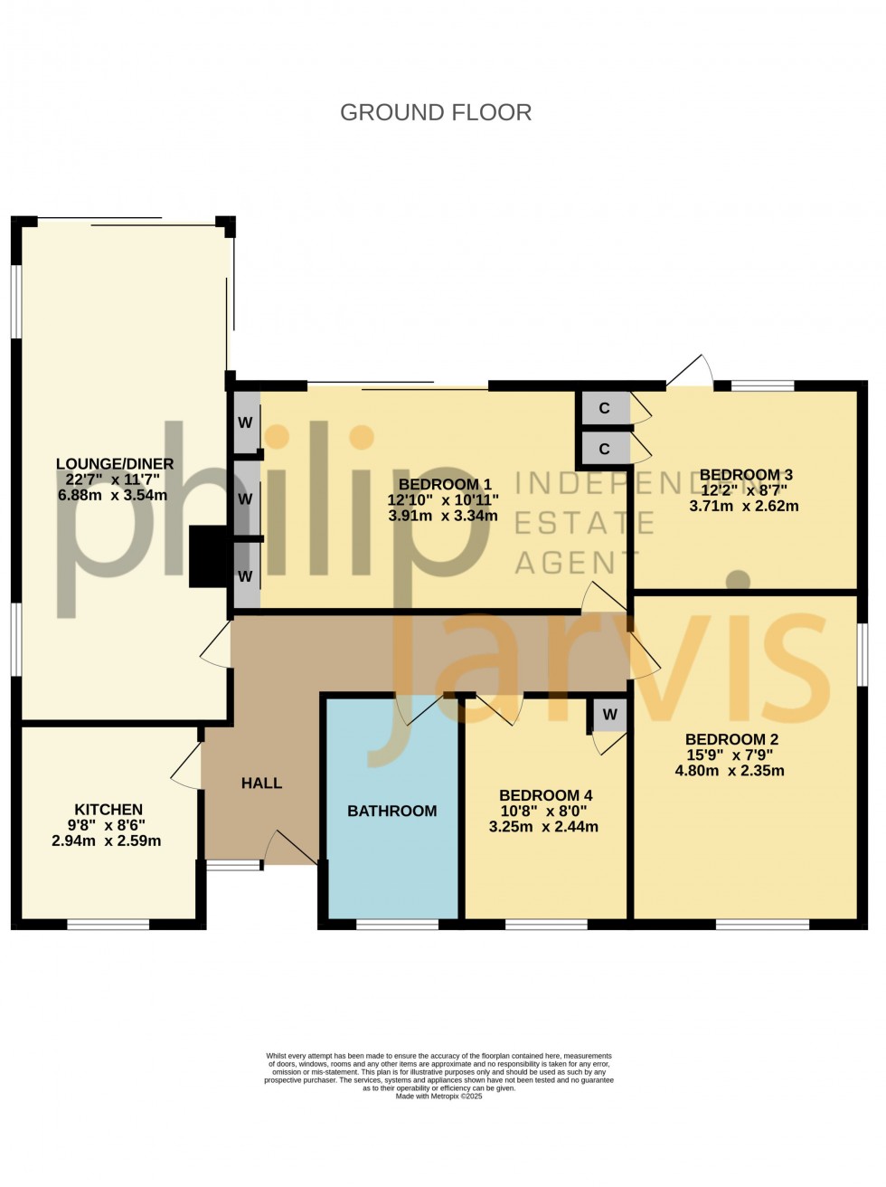 Floorplan for Langley, Maidstone, Kent