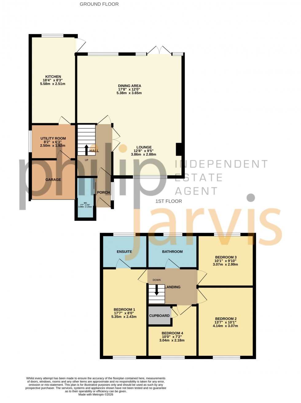 Floorplan for Ham Lane, Lenham, Kent