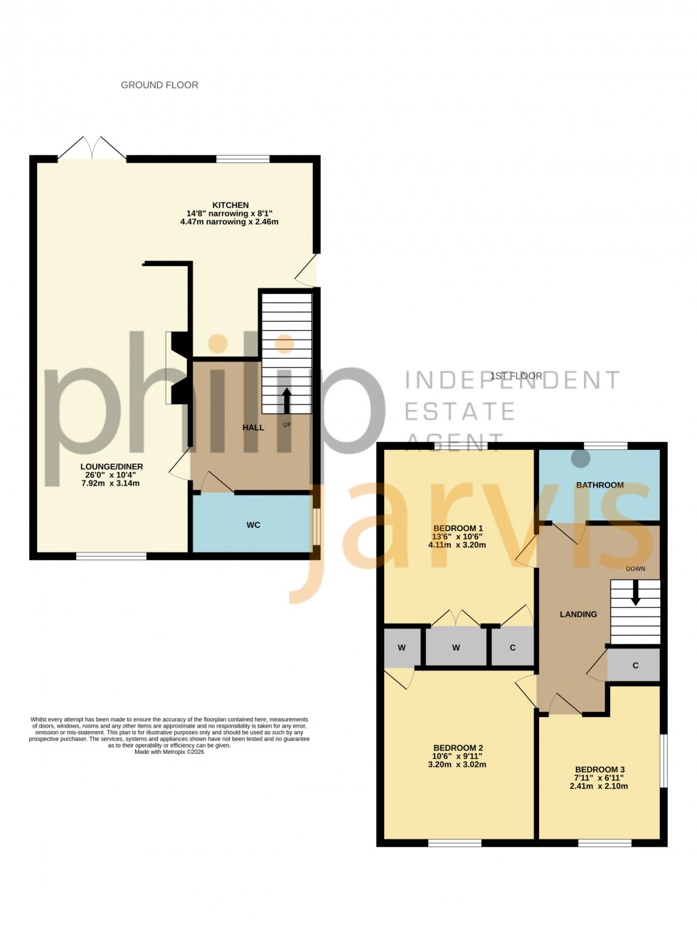 Floorplan for School Lane, Platts Heath, Kent