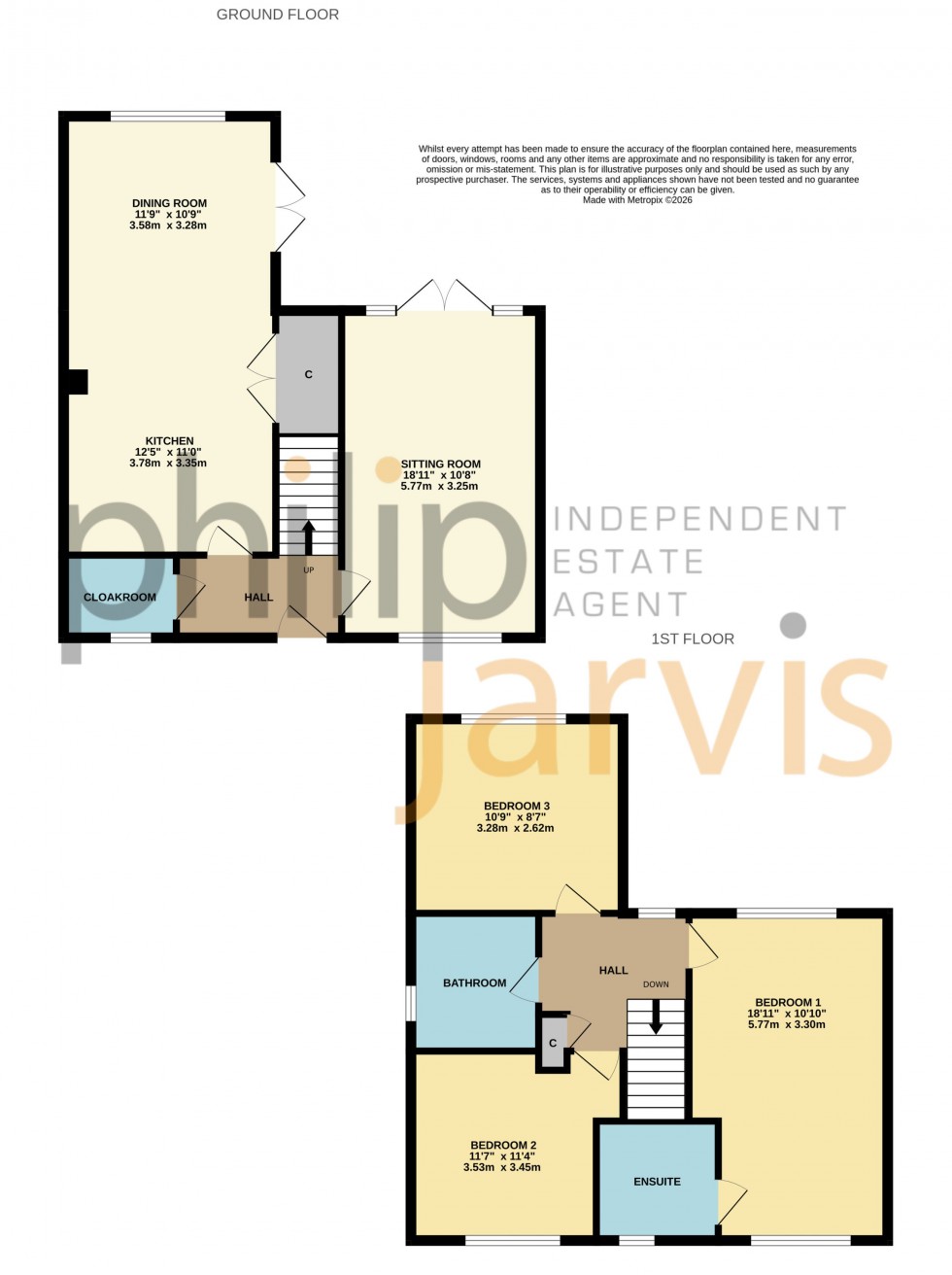 Floorplan for Old Ham Lane, Lenham, Kent