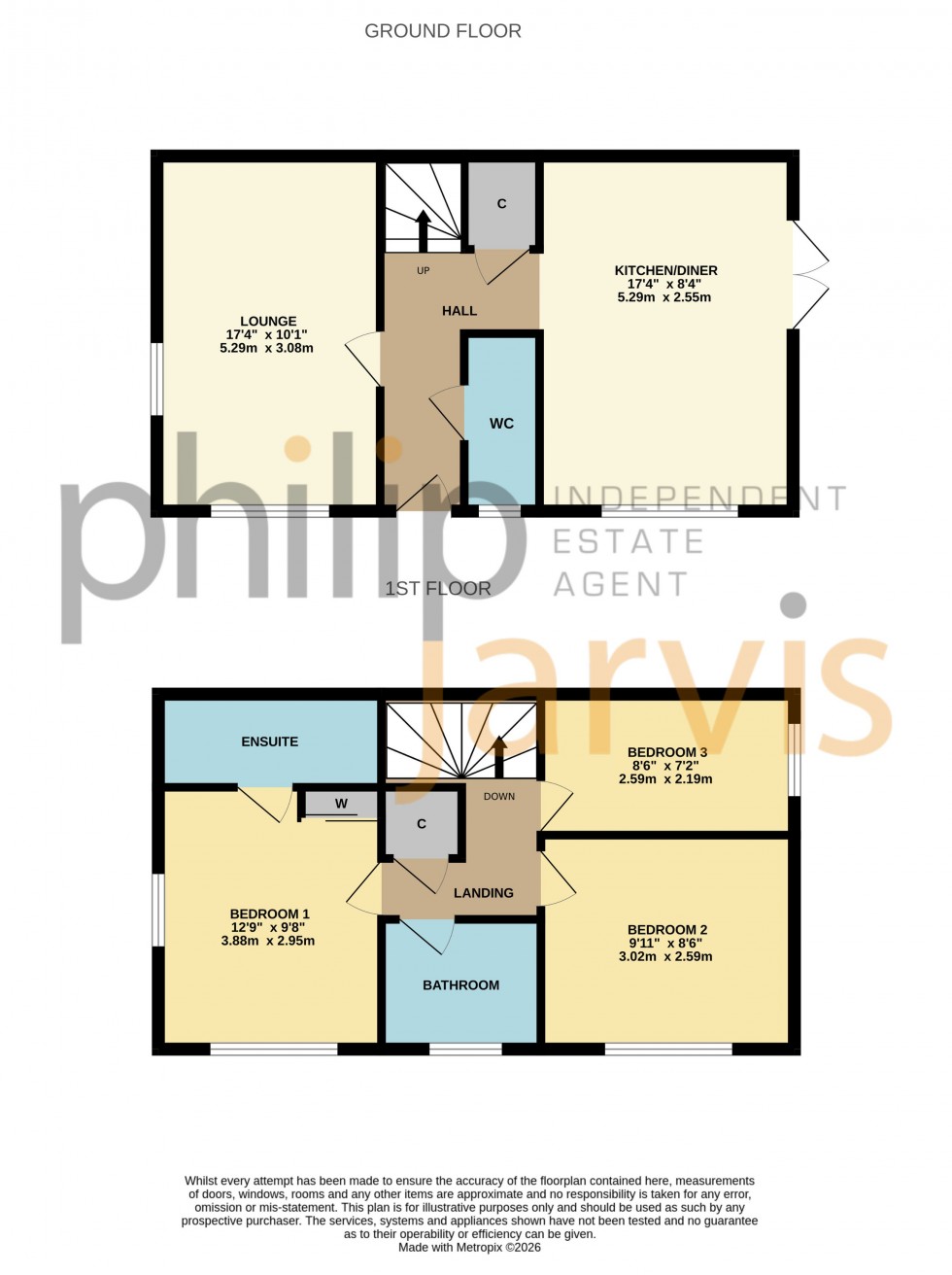 Floorplan for Blackthorn Walk, Harrietsham