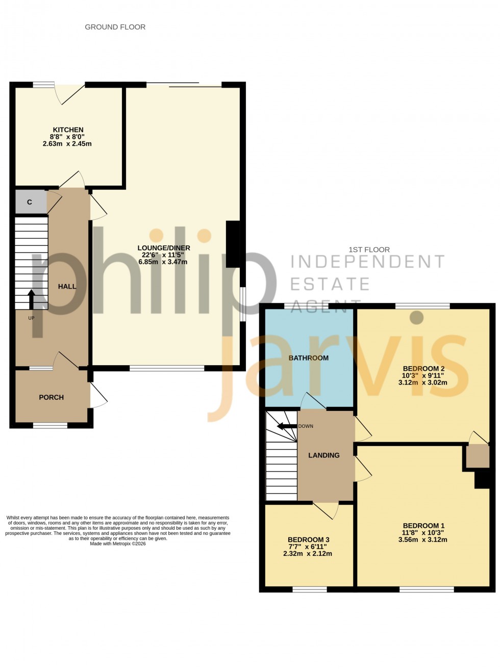 Floorplan for Lenham, Maidstone, Kent
