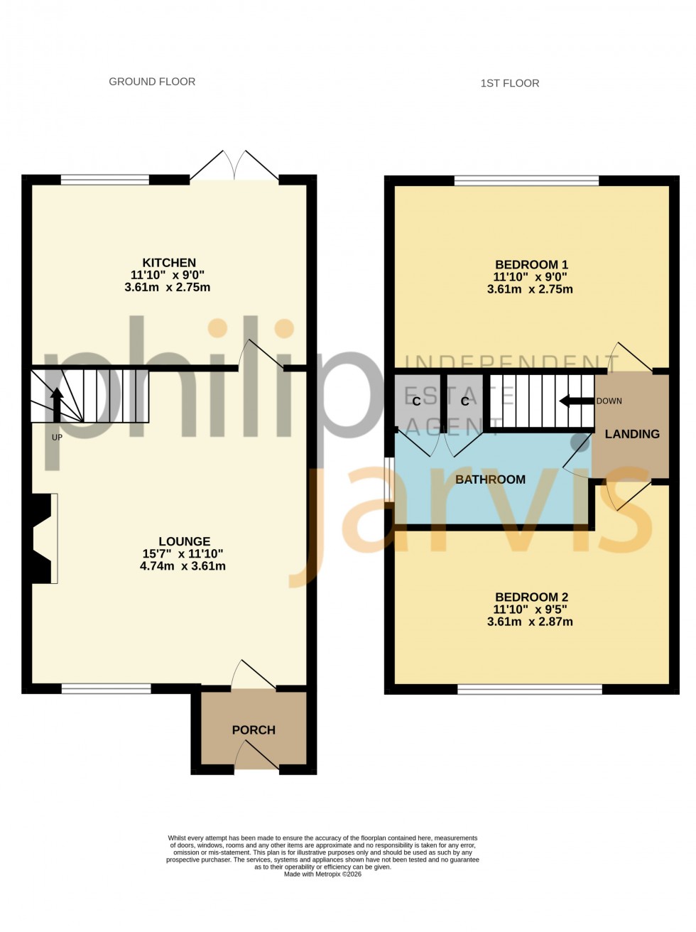 Floorplan for Downswood, Maidstone, Kent
