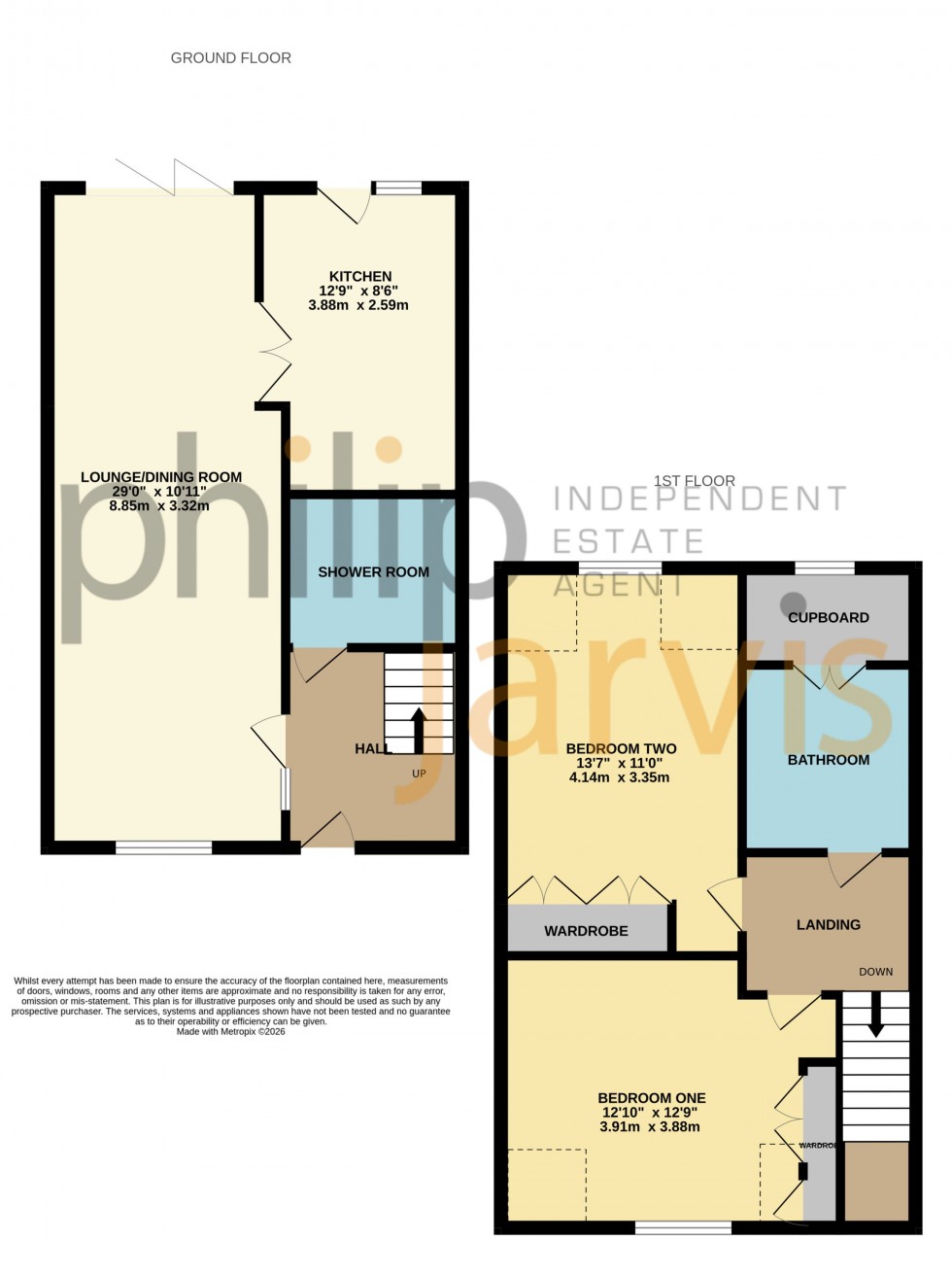 Floorplan for Atwater Court, Lenham, Kent