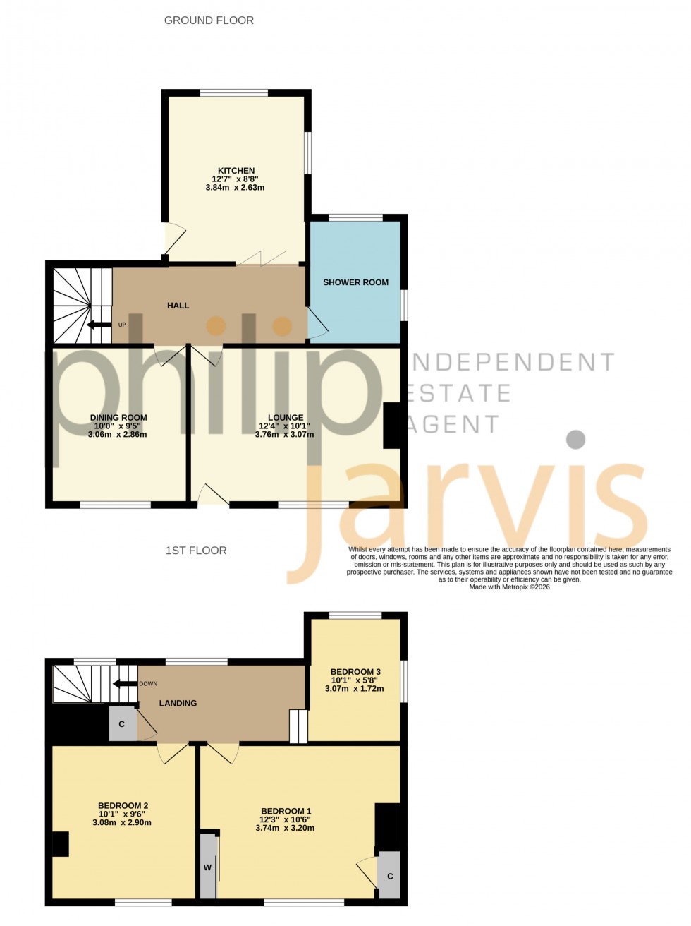 Floorplan for Sandway, Maidstone, Kent