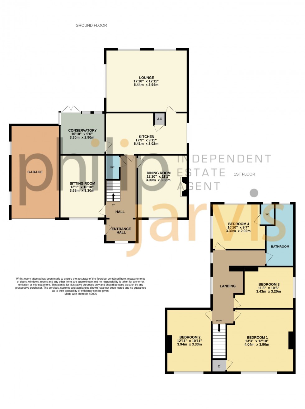 Floorplan for Headcorn Road, Grafty Green, Kent